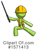 Green Design Mascot Clipart #1571413 by Leo Blanchette
