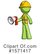 Green Design Mascot Clipart #1571417 by Leo Blanchette