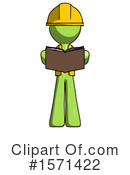 Green Design Mascot Clipart #1571422 by Leo Blanchette
