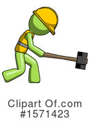 Green Design Mascot Clipart #1571423 by Leo Blanchette