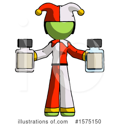 Royalty-Free (RF) Green Design Mascot Clipart Illustration by Leo Blanchette - Stock Sample #1575150