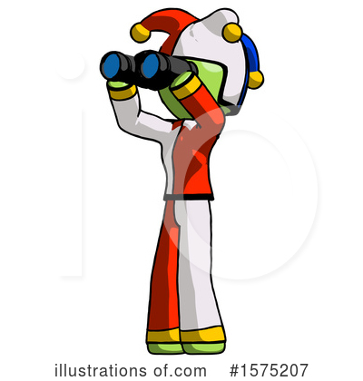 Royalty-Free (RF) Green Design Mascot Clipart Illustration by Leo Blanchette - Stock Sample #1575207