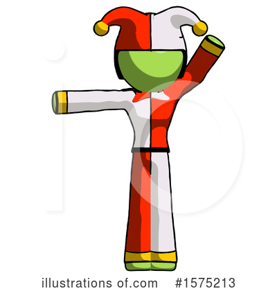 Royalty-Free (RF) Green Design Mascot Clipart Illustration by Leo Blanchette - Stock Sample #1575213