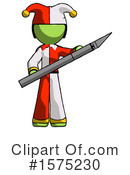 Green Design Mascot Clipart #1575230 by Leo Blanchette