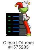 Green Design Mascot Clipart #1575233 by Leo Blanchette