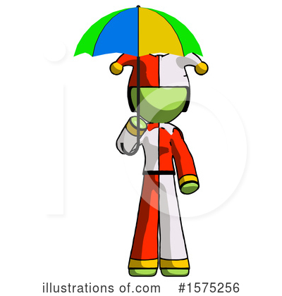 Royalty-Free (RF) Green Design Mascot Clipart Illustration by Leo Blanchette - Stock Sample #1575256