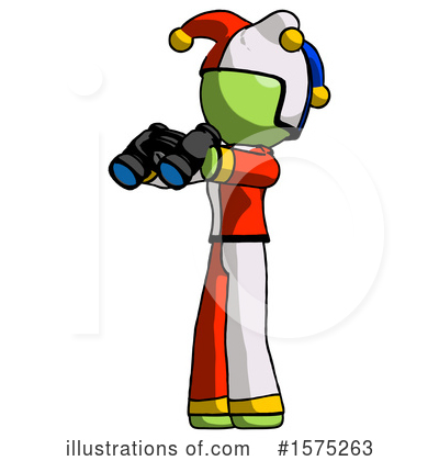 Royalty-Free (RF) Green Design Mascot Clipart Illustration by Leo Blanchette - Stock Sample #1575263