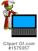 Green Design Mascot Clipart #1575357 by Leo Blanchette