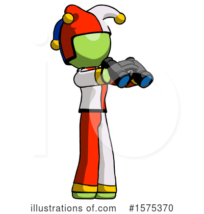 Royalty-Free (RF) Green Design Mascot Clipart Illustration by Leo Blanchette - Stock Sample #1575370