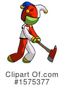 Green Design Mascot Clipart #1575377 by Leo Blanchette