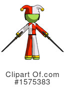 Green Design Mascot Clipart #1575383 by Leo Blanchette
