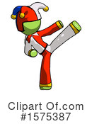 Green Design Mascot Clipart #1575387 by Leo Blanchette