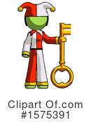 Green Design Mascot Clipart #1575391 by Leo Blanchette