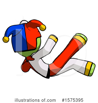 Royalty-Free (RF) Green Design Mascot Clipart Illustration by Leo Blanchette - Stock Sample #1575395