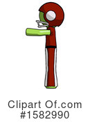Green Design Mascot Clipart #1582990 by Leo Blanchette