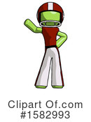 Green Design Mascot Clipart #1582993 by Leo Blanchette