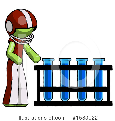 Royalty-Free (RF) Green Design Mascot Clipart Illustration by Leo Blanchette - Stock Sample #1583022