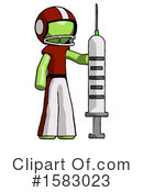 Green Design Mascot Clipart #1583023 by Leo Blanchette