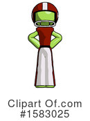Green Design Mascot Clipart #1583025 by Leo Blanchette