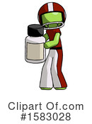 Green Design Mascot Clipart #1583028 by Leo Blanchette