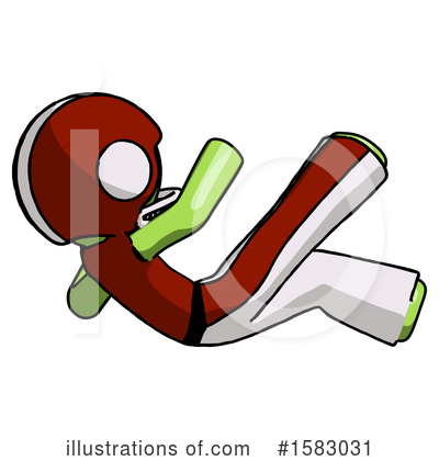 Royalty-Free (RF) Green Design Mascot Clipart Illustration by Leo Blanchette - Stock Sample #1583031
