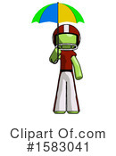 Green Design Mascot Clipart #1583041 by Leo Blanchette