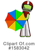Green Design Mascot Clipart #1583042 by Leo Blanchette