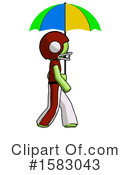 Green Design Mascot Clipart #1583043 by Leo Blanchette