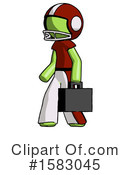 Green Design Mascot Clipart #1583045 by Leo Blanchette
