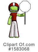 Green Design Mascot Clipart #1583068 by Leo Blanchette