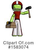 Green Design Mascot Clipart #1583074 by Leo Blanchette