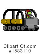 Green Design Mascot Clipart #1583110 by Leo Blanchette