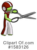 Green Design Mascot Clipart #1583126 by Leo Blanchette