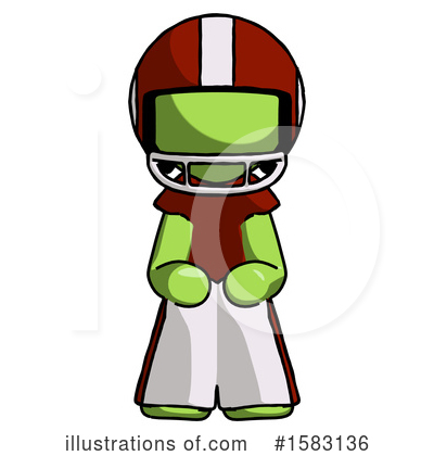 Royalty-Free (RF) Green Design Mascot Clipart Illustration by Leo Blanchette - Stock Sample #1583136