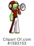 Green Design Mascot Clipart #1583153 by Leo Blanchette