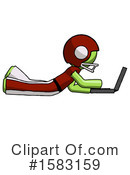 Green Design Mascot Clipart #1583159 by Leo Blanchette