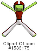 Green Design Mascot Clipart #1583175 by Leo Blanchette