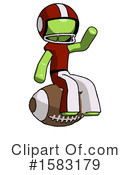 Green Design Mascot Clipart #1583179 by Leo Blanchette