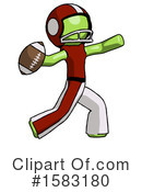 Green Design Mascot Clipart #1583180 by Leo Blanchette