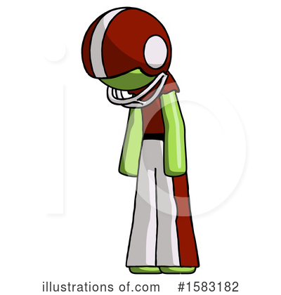 Royalty-Free (RF) Green Design Mascot Clipart Illustration by Leo Blanchette - Stock Sample #1583182