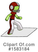Green Design Mascot Clipart #1583184 by Leo Blanchette