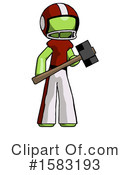 Green Design Mascot Clipart #1583193 by Leo Blanchette