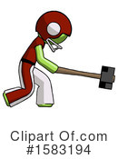 Green Design Mascot Clipart #1583194 by Leo Blanchette