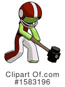 Green Design Mascot Clipart #1583196 by Leo Blanchette