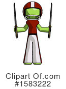 Green Design Mascot Clipart #1583222 by Leo Blanchette