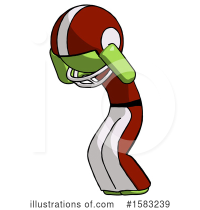 Royalty-Free (RF) Green Design Mascot Clipart Illustration by Leo Blanchette - Stock Sample #1583239