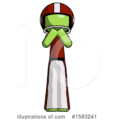 Royalty-Free (RF) Green Design Mascot Clipart Illustration by Leo Blanchette - Stock Sample #1583241