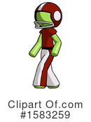 Green Design Mascot Clipart #1583259 by Leo Blanchette