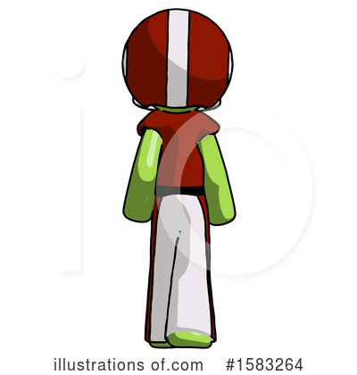Royalty-Free (RF) Green Design Mascot Clipart Illustration by Leo Blanchette - Stock Sample #1583264
