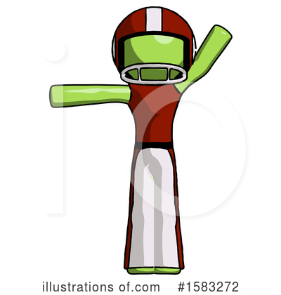 Royalty-Free (RF) Green Design Mascot Clipart Illustration by Leo Blanchette - Stock Sample #1583272